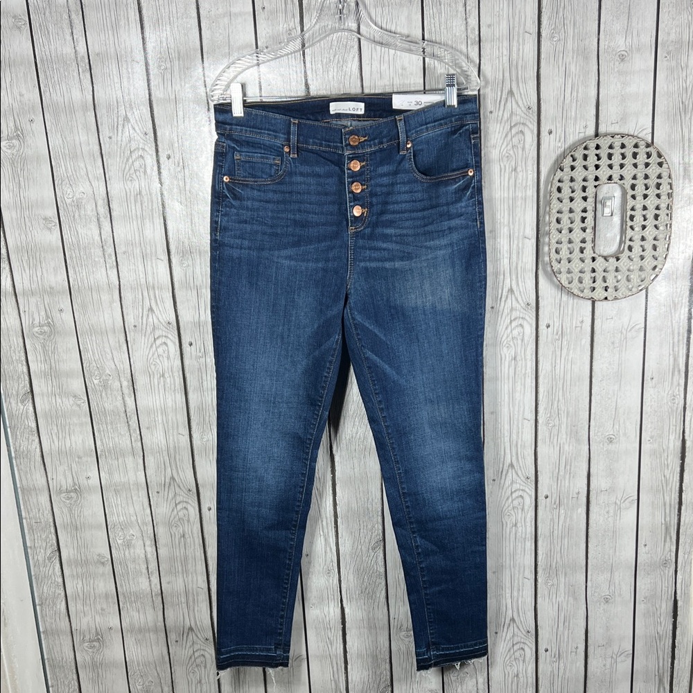 Loft modern skinny jeans size 10 - Picture 1 of 13